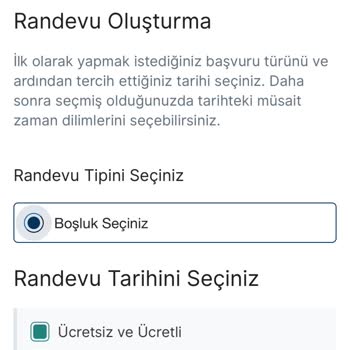 VFS Global OTP Şifre Ve Müsait Gün Hatası