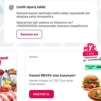 Burger King Ve Yemeksepeti Yanlış İletişim Numarası Ve Gecikme