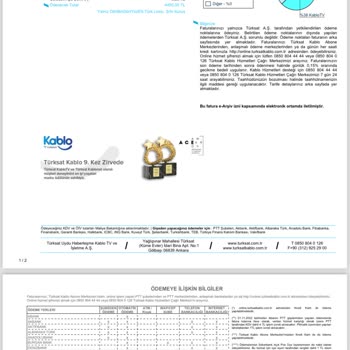Kablo Net TÜRKSAT Abonelik İptali