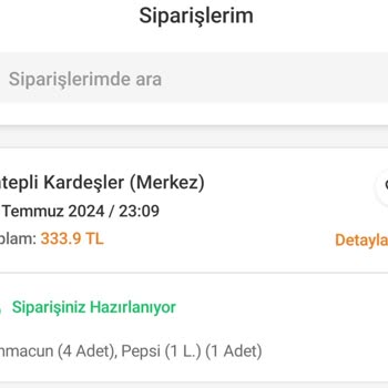 Trendyol Yemek Gelmeyen Sipariş Ve Geri Yatmayan Ödeme