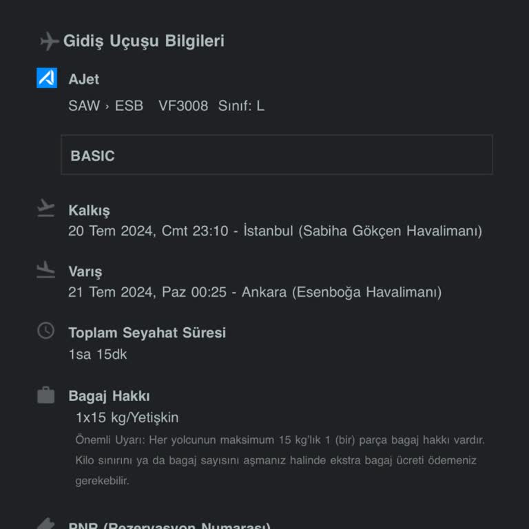 Ajet Uçak Kalkmaması Ve Personel Saygısızlığı