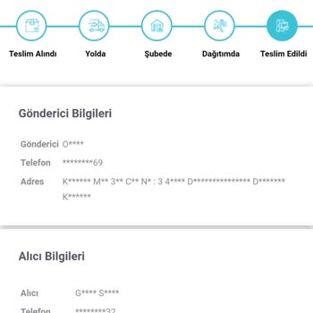 Scotty Kargo Teslim Etmediği Ürünü Teslim Edildi Diye Mesaj Atması
