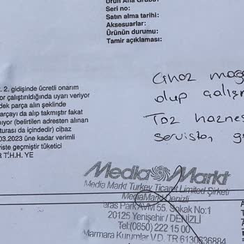 Yeedi Marka Robot Süpürge Arızalı