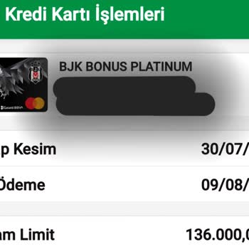 Garanti Bankası Limit Sorunu