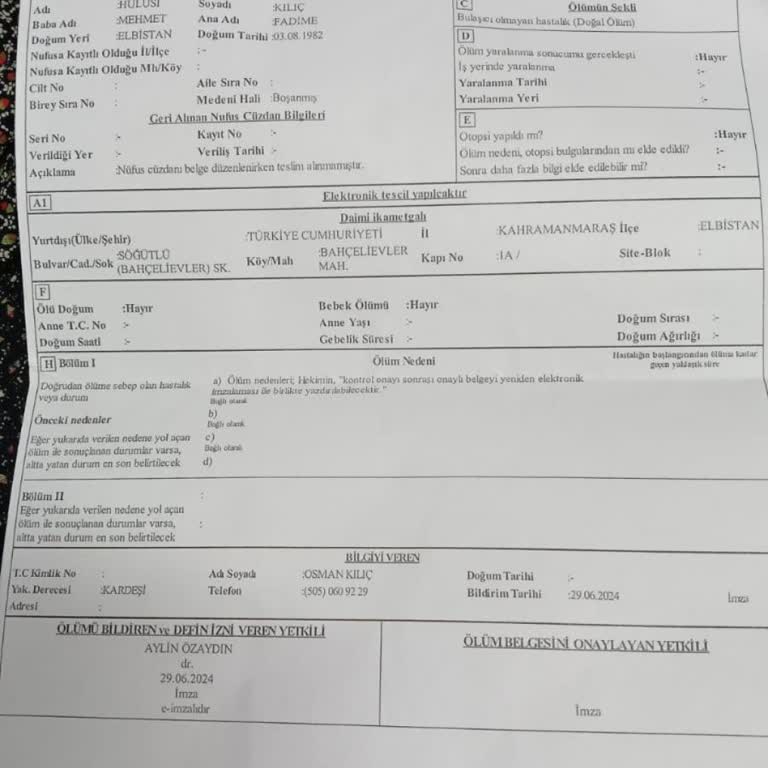 Vodafone Vefat Eden Abimin Son Faturasındaki Cayma Bedelinin Kaldırılması