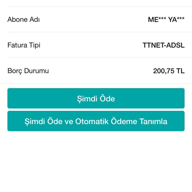 Türk Telekom Fazla Fatura Bedeli
