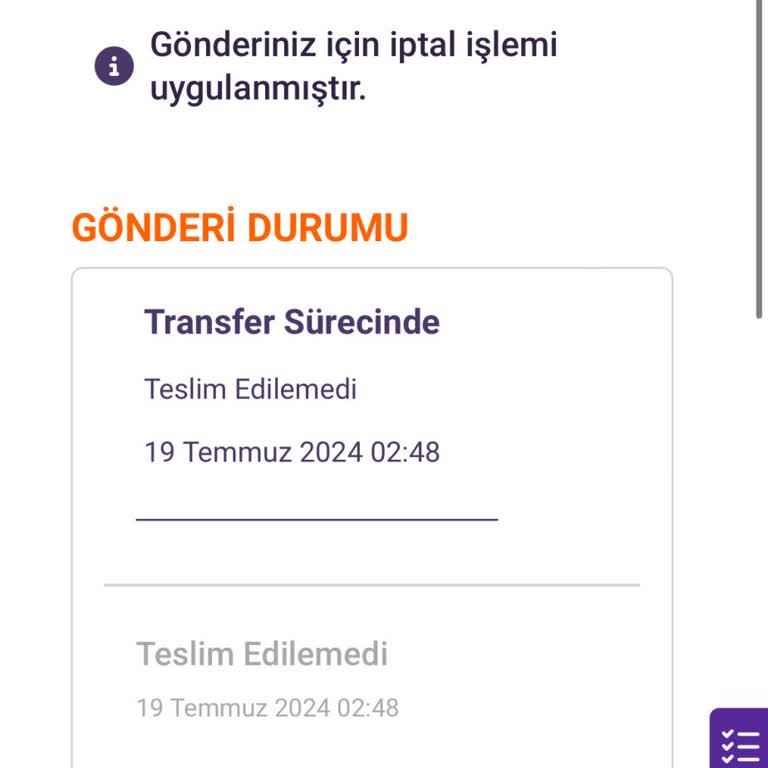 Hepsijet Alıcıya Ulaşamamışlar!