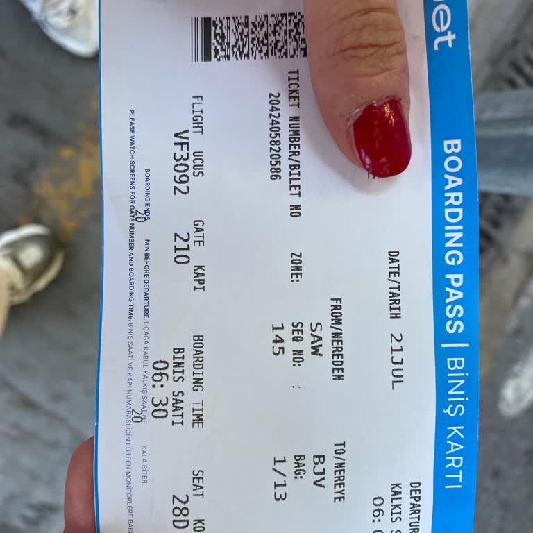 Ajet Pişmanlığı Bir Daha Asla Bilet Almam