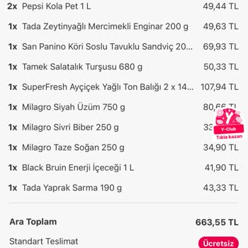 Yemeksepeti Markete Dikkat! 15 Ürün Sipariş 5i Geldi, Muhatap Yok!