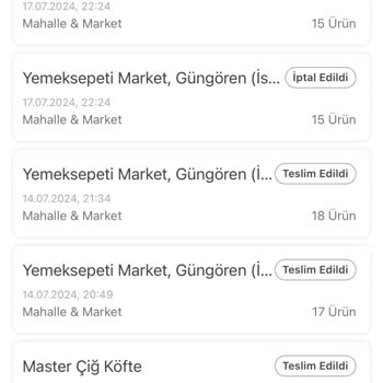 Yemeksepeti Markete Dikkat! 15 Ürün Sipariş 5i Geldi, Muhatap Yok!