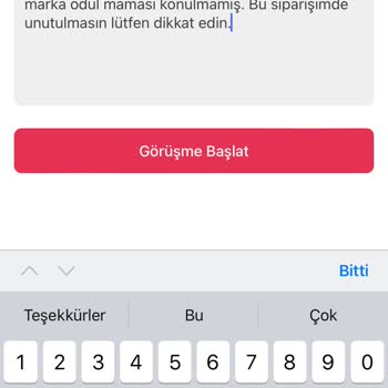 Süs Yemeksepeti Market Yardım Merkezi