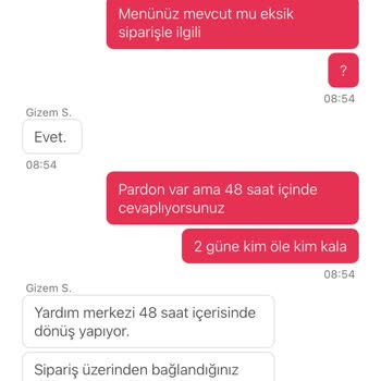 Süs Yemeksepeti Market Yardım Merkezi