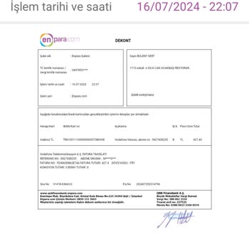 Enpara Onayım Olmadan Başkasına Ait Faturayı Hesabımdan Kesti!