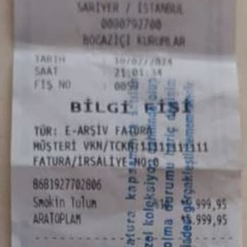 Adil Işık Group Vadi İstanbul Mağazası İade Problemi