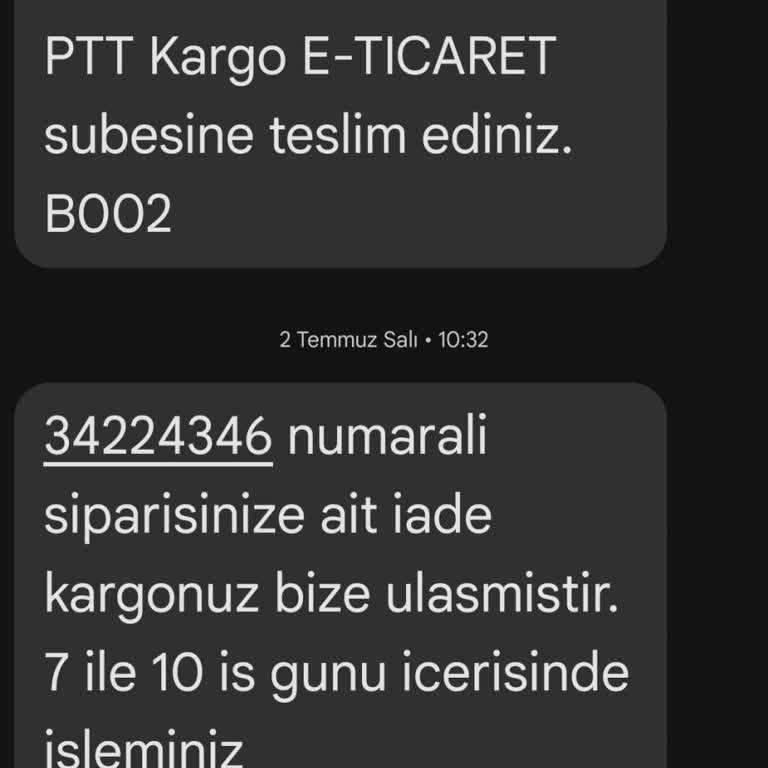 Sefamerve Para İadesi Yapmıyor