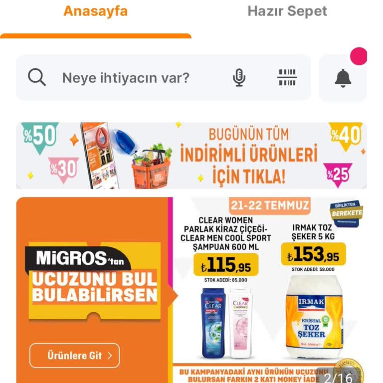 Migros Stokta Olmayan Ürün Reklamını Yapıyor