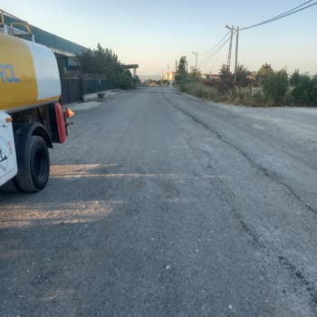 Silivri Belediyesi Yola Serilmiş Rastgele Gemi Halatları Şikayeti