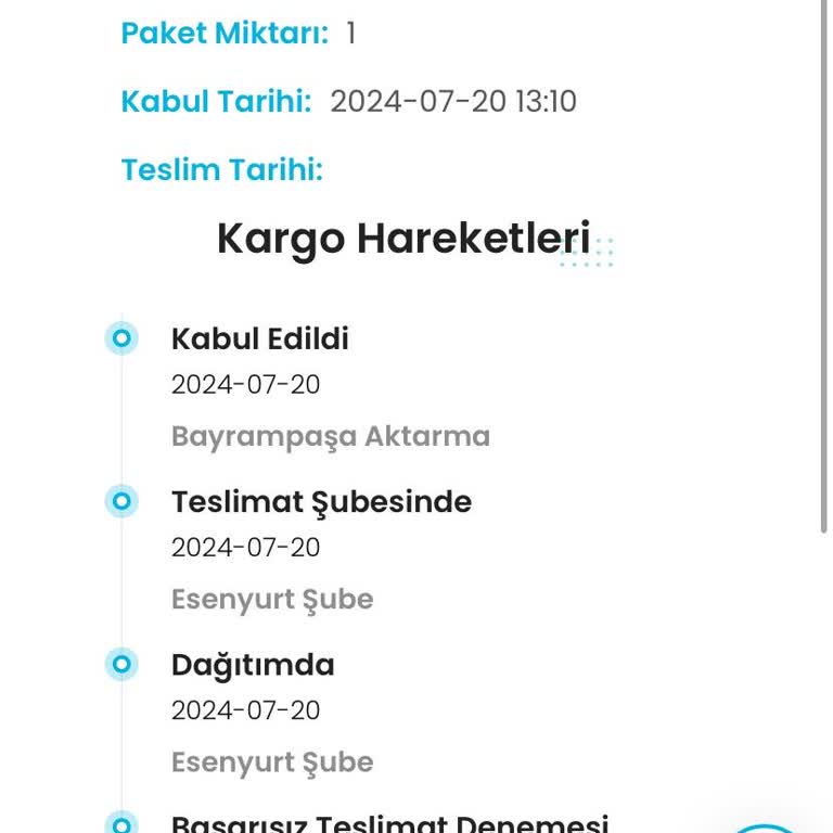 Kargoist Zara Kargo Teslimatında Yaşanan Sorun