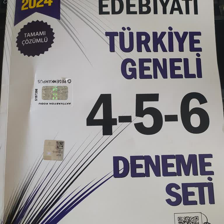 Pegem ÖABT Edebiyat Deneme Şikayet