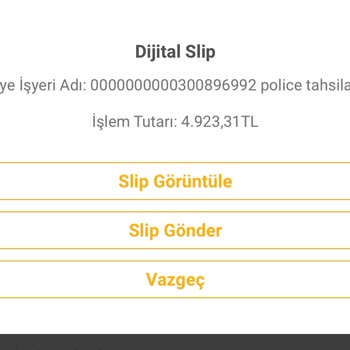 VakıfBank Sigorta İptali Sarı Panjur