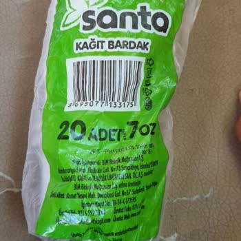 BİM Karton Bardak Altı Yok