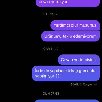 Maliav Butik (instagram: maliavdesign) İade Ücreti Ve Ürün Teslimatı Sorunu