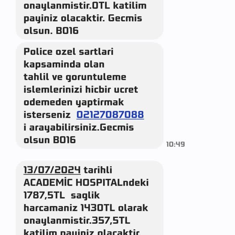 Mapfre Sigorta Mapfre İzinsiz Mesaj