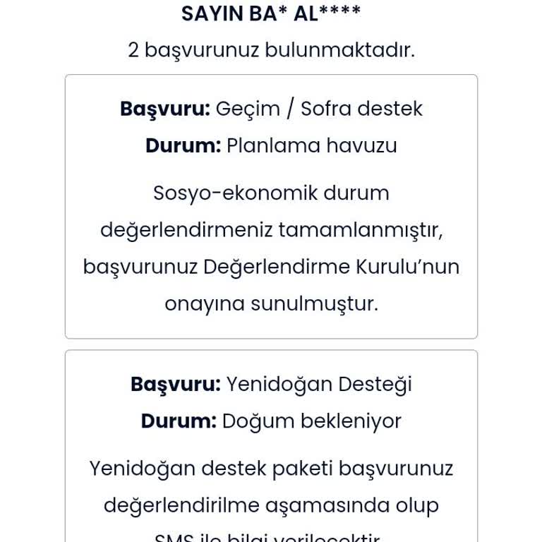 İbb Geçim Başvuru / Planlama Havuzu