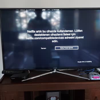 Samsung 46F6340 127 Cm Smart LED TV Netflix Artık Desteklemiyor!