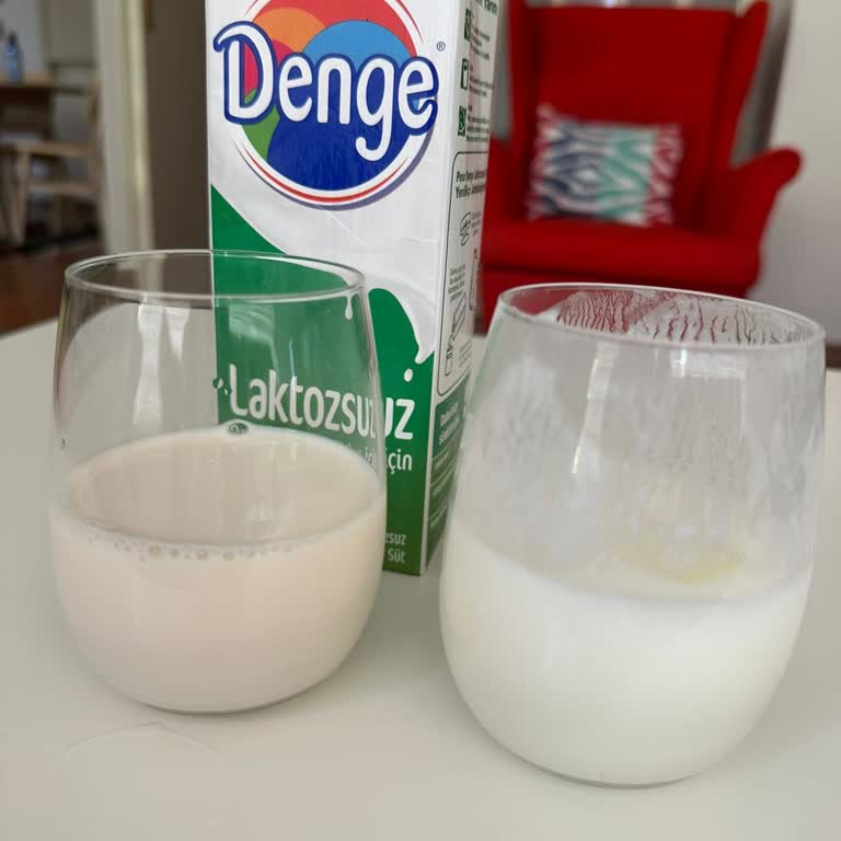 Pınar Et ve Süt Laktozsuz Sütün Rengi Değişmiş