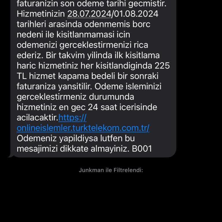 Türk Telekom Ev İnternet Aboneliği Benim Numaramı Vermişler Hizmeti Ben Almıyorum!