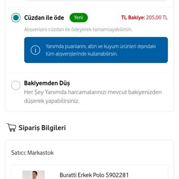 Vodafone Pay Vodafone Her Şey Yanımda Cüzdan Hatası HKK