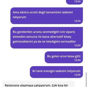 Getir Canlı Destek Mağdur Ediyor