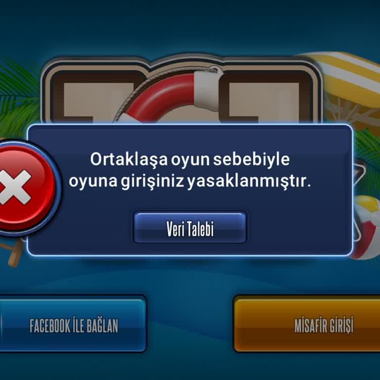 101 Okey Plus Haksız Yere Hesabımı Banladı