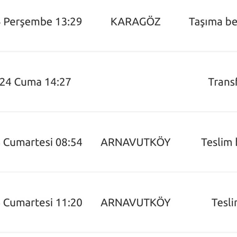 Yurtiçi Kargo'da Kargom (peynir) Gelmiş Dağıtıma Çıkmamış.