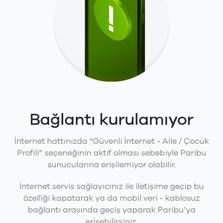 Paribu Hata Sorunu Sürekli