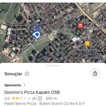 Domino's’un 550 Metre Mesafeyi 53 Dakikada Gelmesi Ve Buz Gibi Pizza