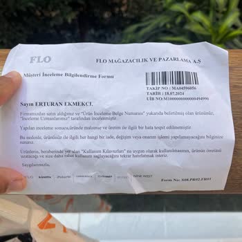 FLO Ayakkabı FLO Hatalı Ürün...