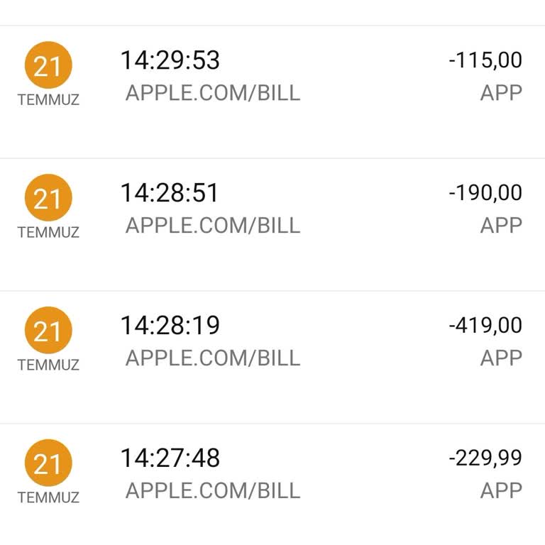 Garanti BBVA Apple.com/bill Bilgimiz Olmadı Hesabımızdan Para Çekiyor