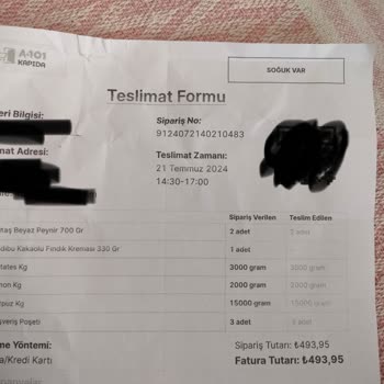 A101 9.5 Kg'luk Ürünü 15 Kg Fiyatından Satma Sı