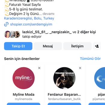 Serdem Giyim Web Sitesi Üzerinden Sipariş Sorunu