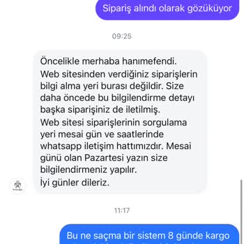 Serdem Giyim Web Sitesi Üzerinden Sipariş Sorunu