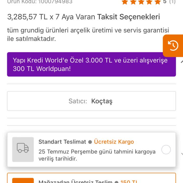Koçtaş'tan Verdiğim Siparişim Kayıp, Hiçbir Destek Yok