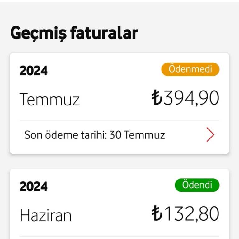 Vodafone Paket Öneri Sistemi