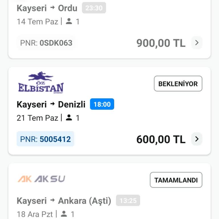 Enuygun.com Biletler Sıkıntı!
