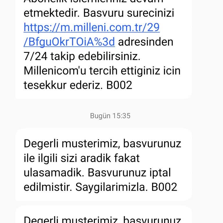 Millenicom Güvenilir Değil!