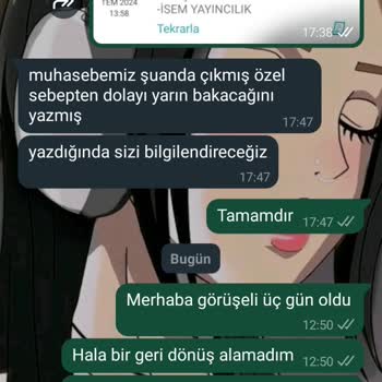 İsem Yayıncılık İade Ve İlgisizlik