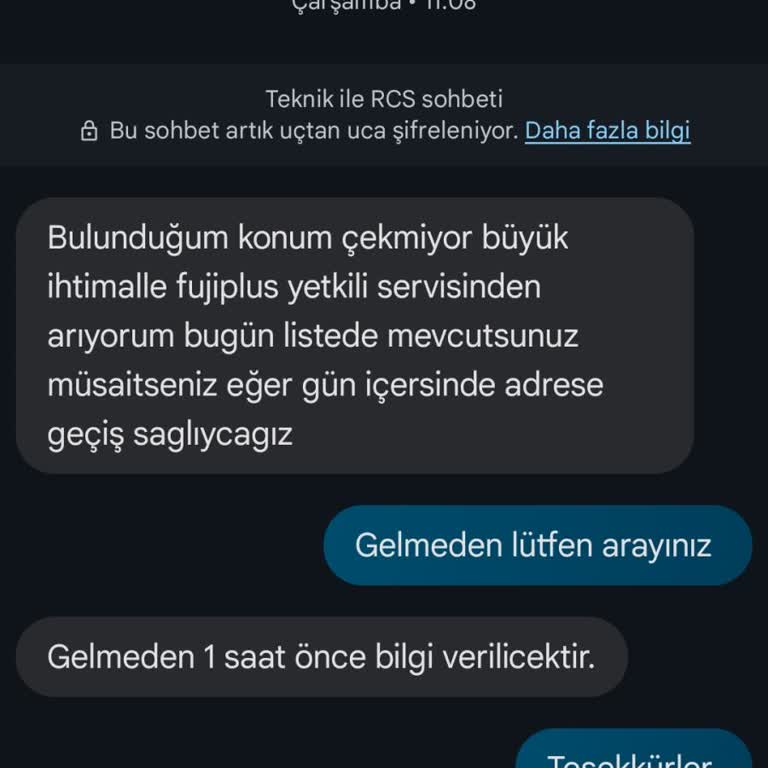 FujiPlus Teknik Servis Sorunu