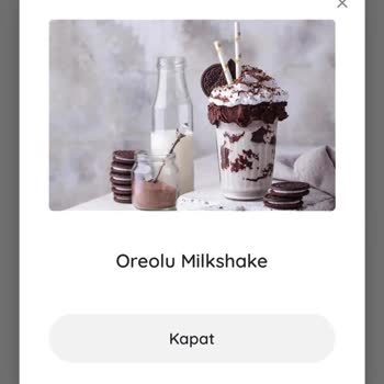 Calisto Plus+ Oreo'lu Milkshake Maması