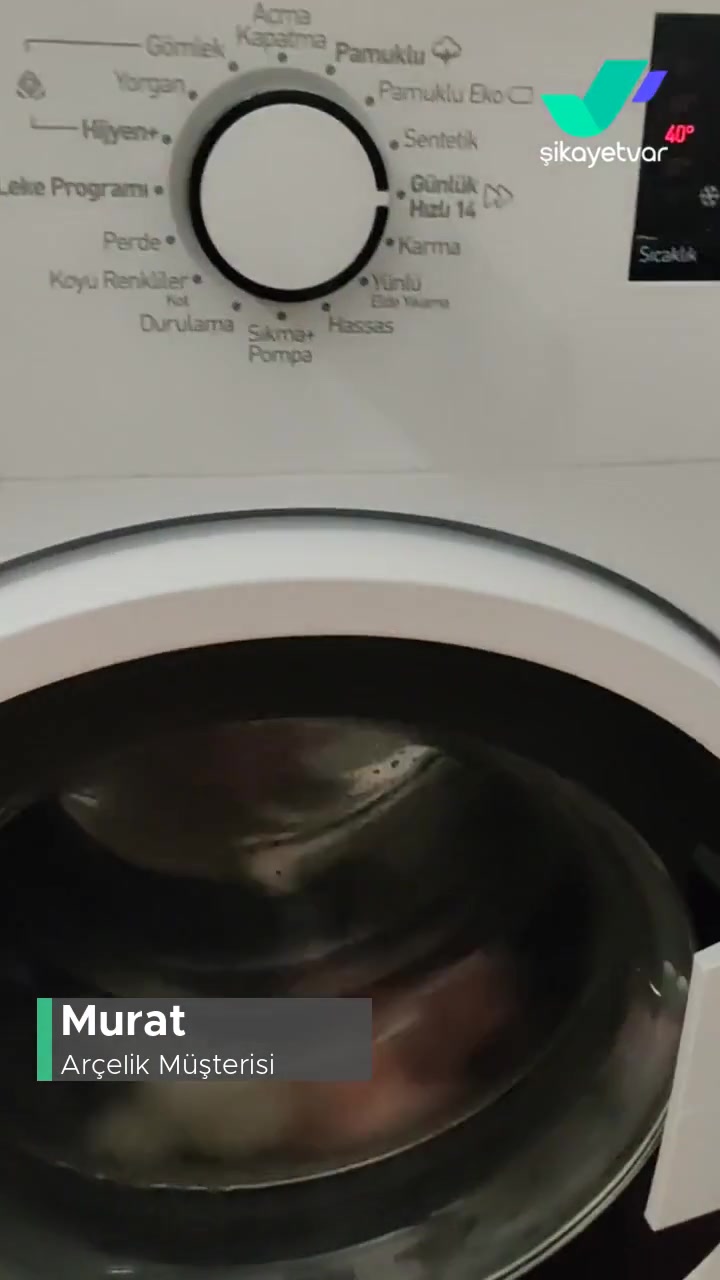 Arçelik 8103 YD Çamaşır Makinesinde Paslanma! videonun kapak resmi